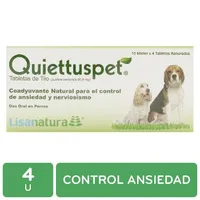 Coadyuvante Natural Ansiedad Perro Quiettuspet Lisan