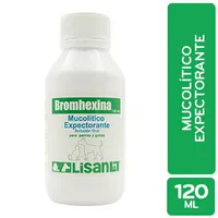 Mucolitico Expectorante Líquido Perro Y Gato Bromhexina Lisan