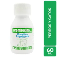 Mucolitico Expectorante Líquido Perro Y Gato Bromhexina Lisan
