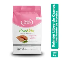 Alimento Gato Seco Salmon Alim Gato Libre De Granos Nutrisource
