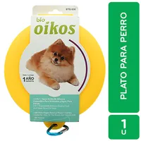 Accesorio Comedero 2 En 1 Viajero Silicon Bio Oikos