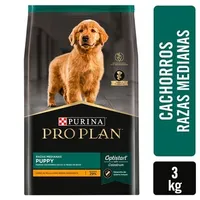 Alimento Perro Cachorro Seco Pollo Raza Mediana Pro Plan