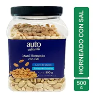 Mani Horneado Con Sal Selección Auto Frasco 500 G