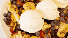 Banana split a la parrilla