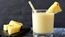 Batido de avena y piña