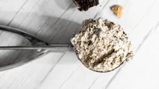 Helado casero de galleta