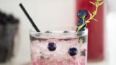 Limonada con arándanos
