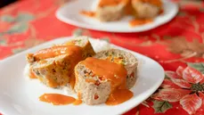 Lomo de cerdo relleno fingido