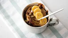 Mug cake de banano