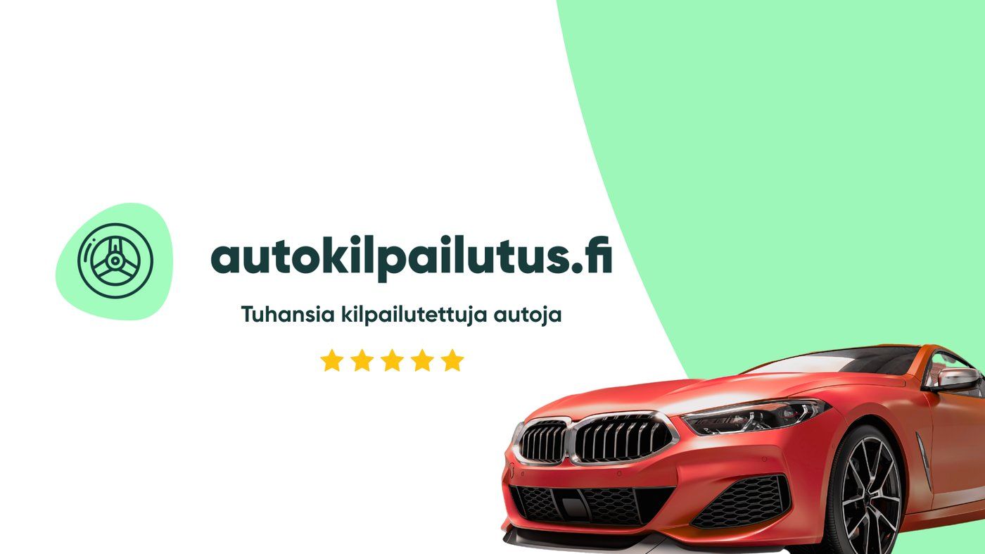 Tuhansia kilpailutettuja autoja