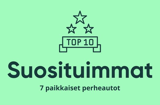 Top 10 perheautot