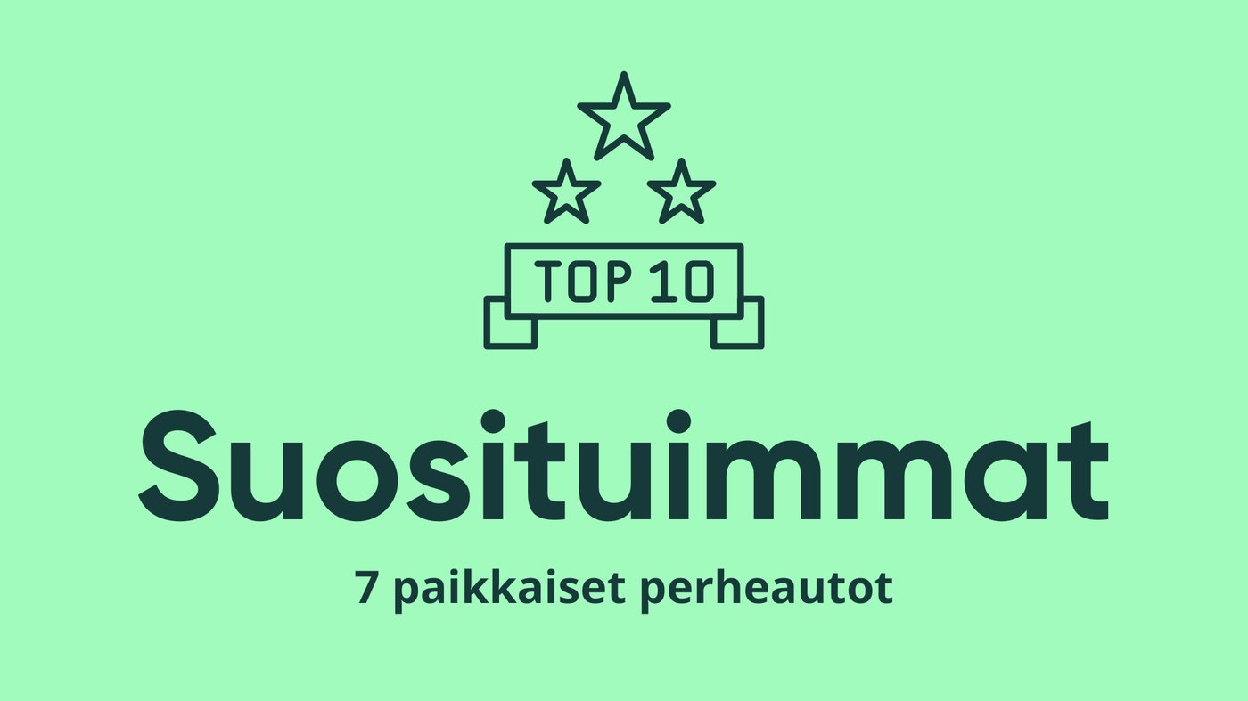 Top 10 perheautot