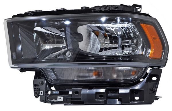 Faro Dodge Ram 2500/4000 2019-2024 Fondo Negro Izquierdo