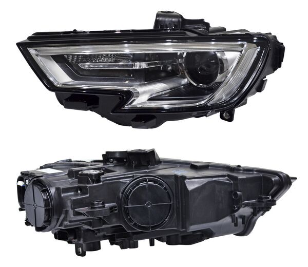 Faro Audi A3 2017-2020 Electrico Con Motor Leds Izquierdo