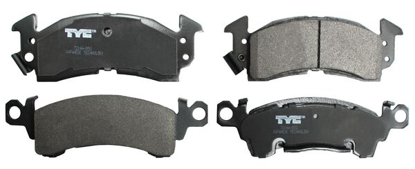 Balata Delantera Astro/ Safari/ Gmc 88-04 Semimetalica Jgo