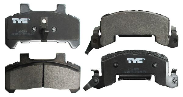 Balata Delantera Cavalier 85-91/Corsica/Beretta 1988-1991 Semimetalica Jgo