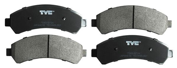 Balata Delantera Blazer/ S10 1997-2005 Semimetalica Jgo