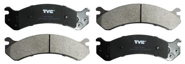 Balata Delantera Chev Pu/Suburban/Silverado/Avalanche 1999-2007 Semimetalica Heavy Duty Denalli Jgo