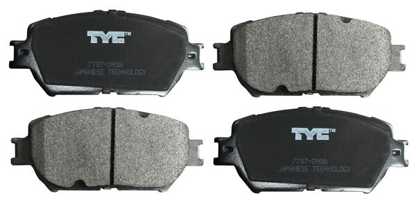 Balata Delantera Camry 2002 2003 2004 2005 Semimetalica Jgo