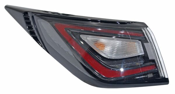 Calavera Byd Dolphin 2024-2025 Leds Exterior Izquierda