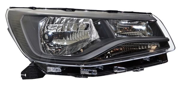 Faro Vw Saveiro 2024-2025 Negro Derecho