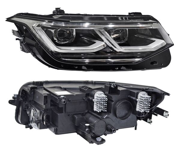 Faro Vw Tiguan R Line 2022-2024 Leds Derecho
