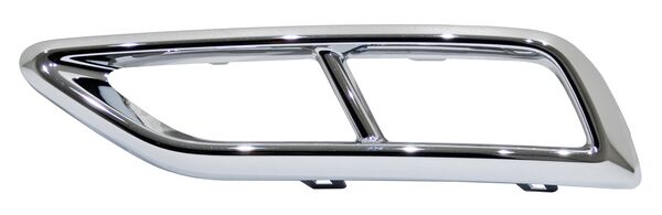 Moldura Defensa Trasera Vw Tiguan R Line 2022-2024 Cromada Derecha