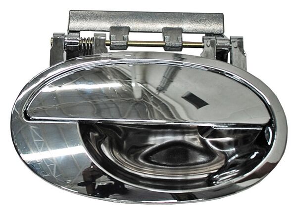 Manija Exterior Chevrolet Corsa/ Meriva 2004-2008 Cromada Trasera Plastico Izquierda