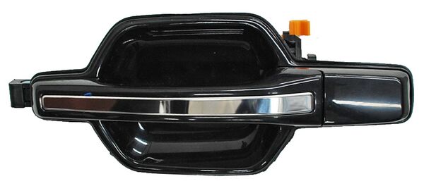 Manija Exterior Mitsubishi Montero 2007-2015 Negra/ Cromo Trasera Plastico Derecha