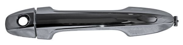 Manija Exterior Toyota Hilux 2016-2022 Cromada Sin Sensor Con Hoyo Para Llave Delantera Plastico Izquierda