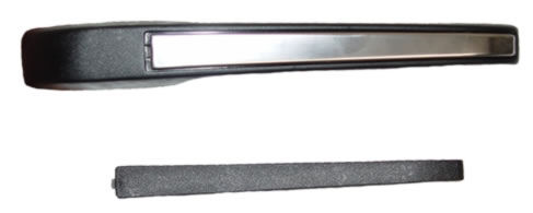 Manija Exterior Vw Atlantic/ Jetta 1982-19292/ Caribe/ Golf 1977-1992 Negra Trasera Plastico Izquierda
