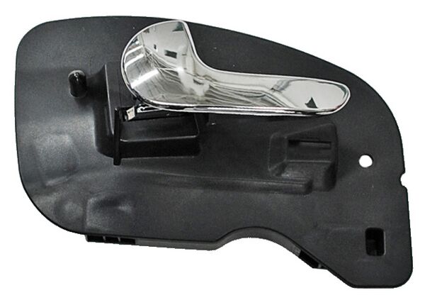 Manija Interior Chevrolet Corsa 2002-2008/ Tornado 2004-2011/ Meriva 2004-2008 Negra/ Cromo Delantera Plastico Izquierda