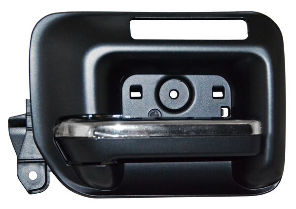Manija Interior Chevrolet Cheyenne/Silverado/ Gmc Sierra 2014-2015 Negra/ Cromo Con Hoyo Delantera Izquierda