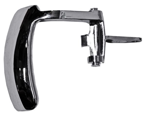Manija Interior Chevrolet Cheyenne/Silverado/Chevrolet Sububurban/Chevrolet Blazer/Gmc Yukon/Chevrolet Tahoe/Cadillac Escalade 1995-1998 Sin Cuerpo Cromada Metal Izquierda