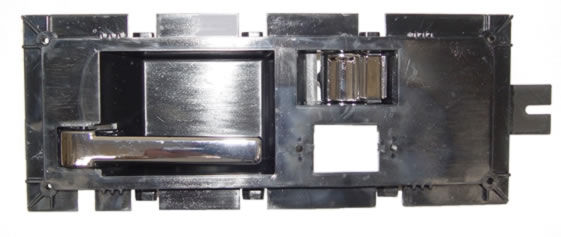 Manija Interior Chevrolet S10/ Chevrolet Blazer/Gmc Sonoma/Oldsmobile Bravada 1983-1985 Cromada Delantera Plastico Izquierda