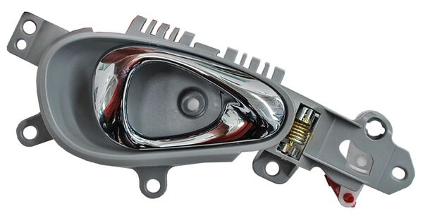 Manija Interior Chrysler Pt Cruiser 2006-2009 Gris/ Cromo Trasera Plastico Derecha