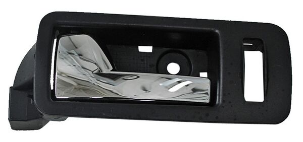 Manija Interior Ford Mustang 2010-2014 Negra/ Cromo Delantera Plastico Izquierda