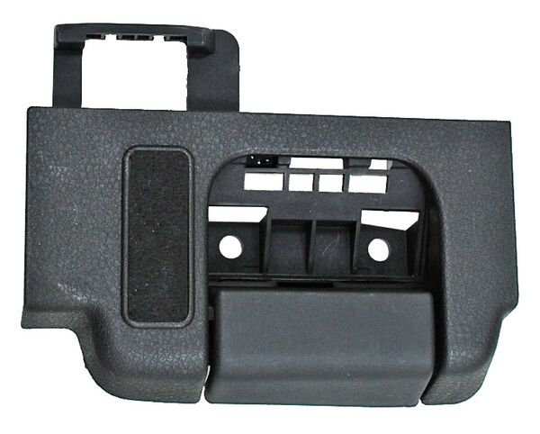 Manija Interior Ford F-150/Lobo Cabina Extendida 2009-2014 Negra Trasera Plastico Izquierda