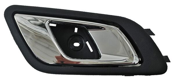 Manija Interior Ford Ranger 2013-2016 Negra/ Cromo Trasera Plastico Derecha