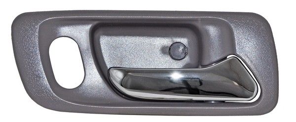 Manija Interior Honda Accord 1998-2002/ Odyssey 1999-2004 Gris/ Cromo Delantera Con Hoyo Plastico Derecha