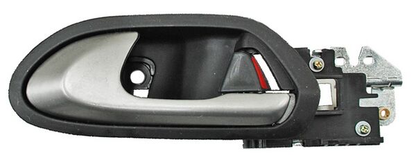 Manija Interior Honda Civic 2006-2011 coupe Negra/ Plata Plastico Izquierda