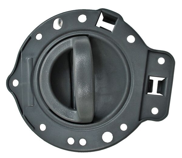Manija Interior Jeep Commander 2006-2010 Gris Con Base Trasera Plastico Derecha
