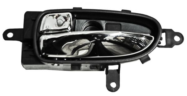 Manija Interior Nissan Altima 2007-2012/ Altima 2008-2012 coupe Negra/ Crom Delantera/ Trasera Plastico Izquierda