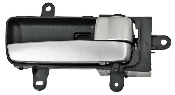 Manija Interior Nissan Maxima 2004-2005 Negra/ Plata Delantera/ Trasera Plastico Derecha