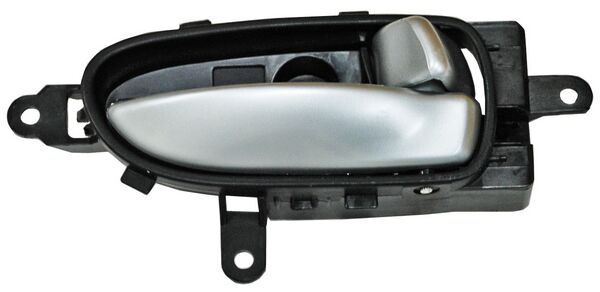 Manija Interior Nissan Maxima 2009-2014 Negra/ Plata Delantera/ Trasera Plastico Derecha