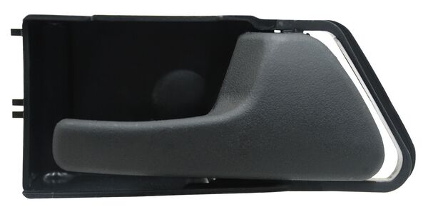 Manija Interior Vw Jetta/ Golf 1993-1999 Negra Con Base Delantera/ Trasera Plastico Derecha