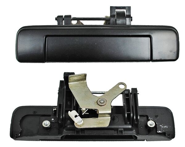 Manija Tapa Caja Chevrolet Colorado/Gmc Canyon 2013-2015 Plastico Lisa Sin Hoyo Para Llave