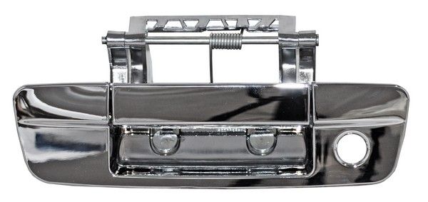 Manija Tapa Caja Dodge Ram 2009-2013 Cromada Con Hoyo Para Llave Plastico