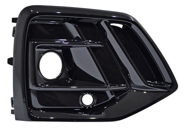Rejilla Audi Q5 2021-2024 Para Faro Niebla Con Hoyo Para Sensor Lisa Derecha