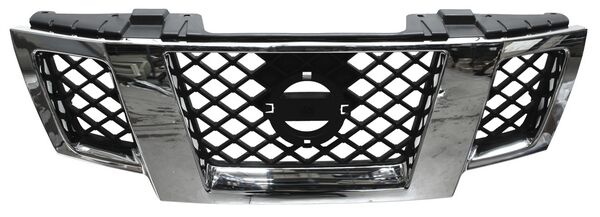 Parrilla Nissan Frontier Crew Cab Se 2009-2019 Cromada